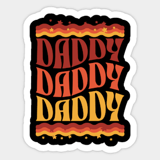 Daddy - for dad, daddy to be Sticker